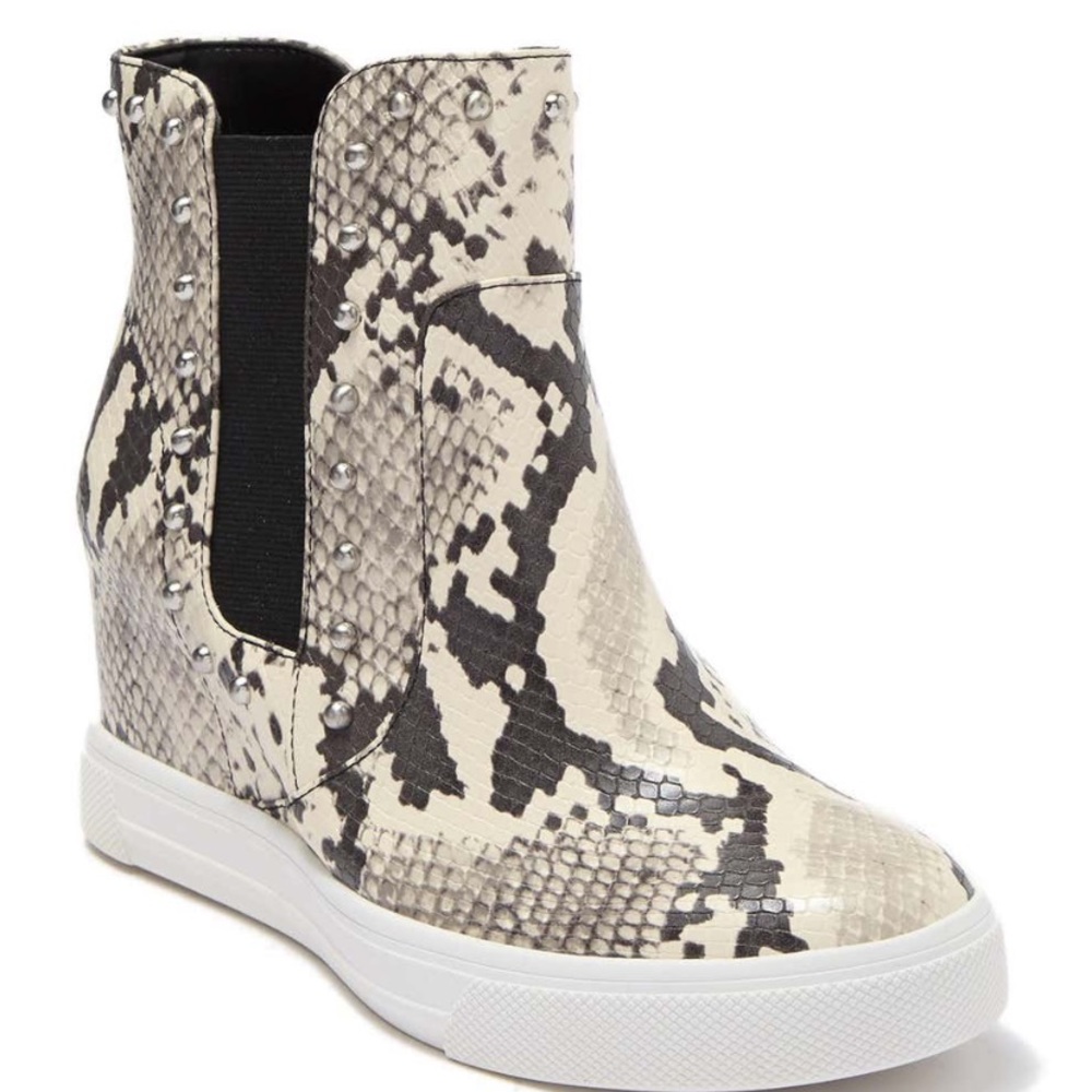 ALDO Snake Skin Booties - Cerille Wedge Sneaker